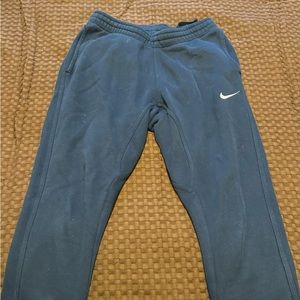 Navy Blue Nike Sweatpants